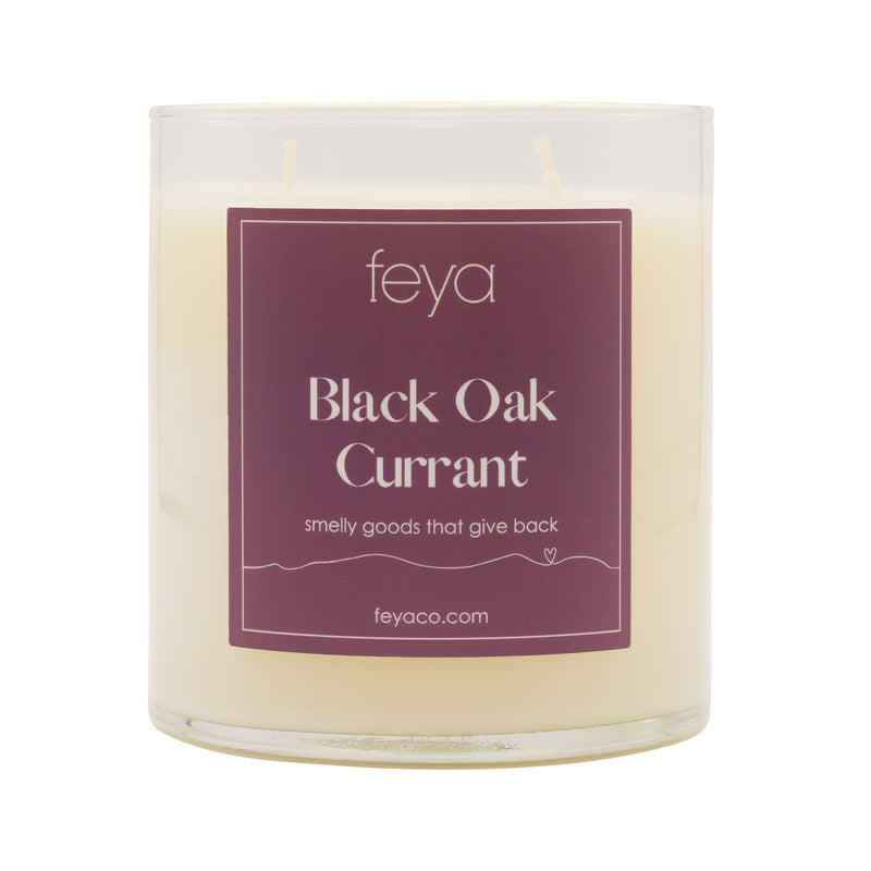 Feya Black Oak Currant 17 oz Candle